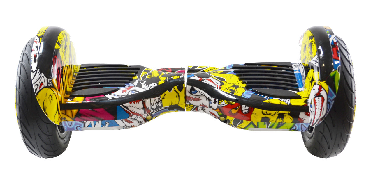 Гіроборд SmartWay All Road+ 11 Bluetooth Music Yellow Grafity Сolor (TaoTao APP)