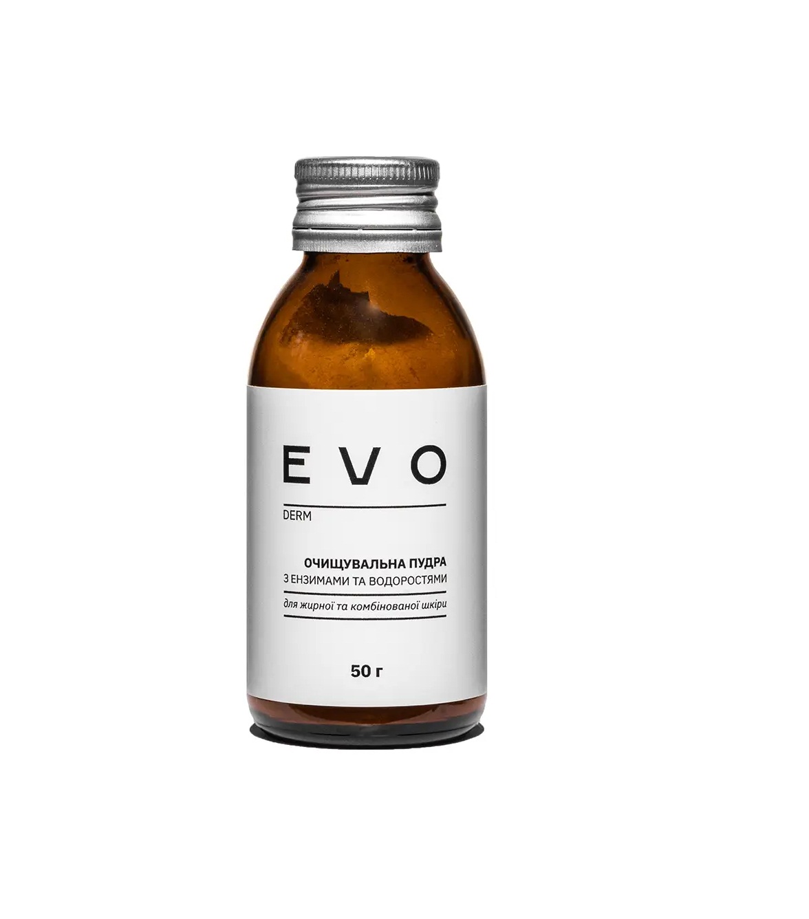 Очищающая пудра с энзимами и водорослями EVO derm 50 г