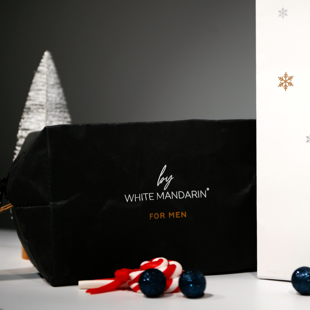 Подарунковий набір для чоловіка MANʼs Collection WHITE MANDARIN