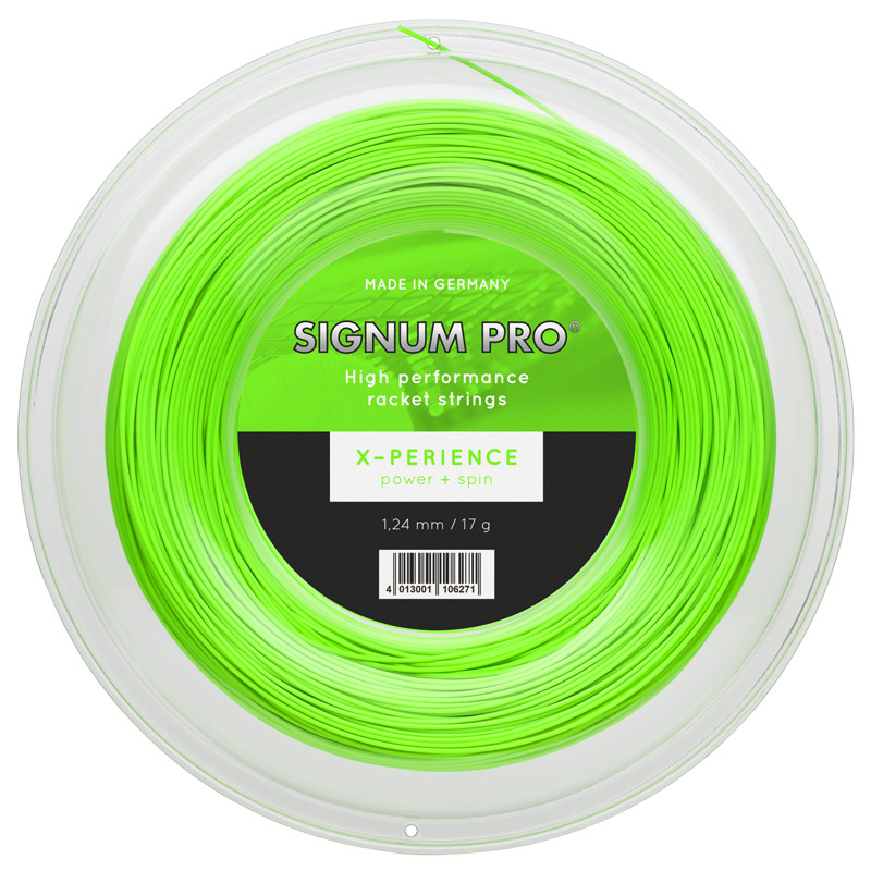 Тенісні струни Signum Pro X-Perience 200 м Зелений (8307-0-0)
