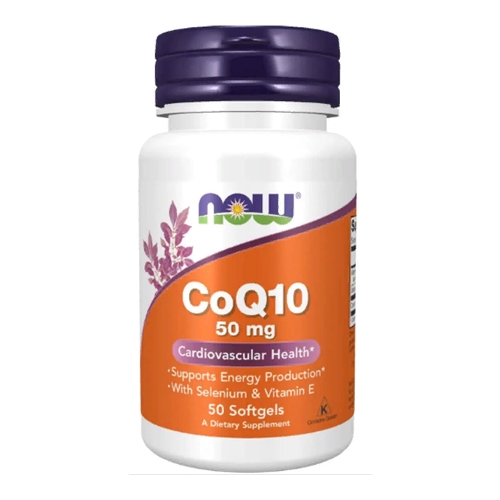 Коэнзим NOW Foods CoQ10 50 mg 50 Softgels