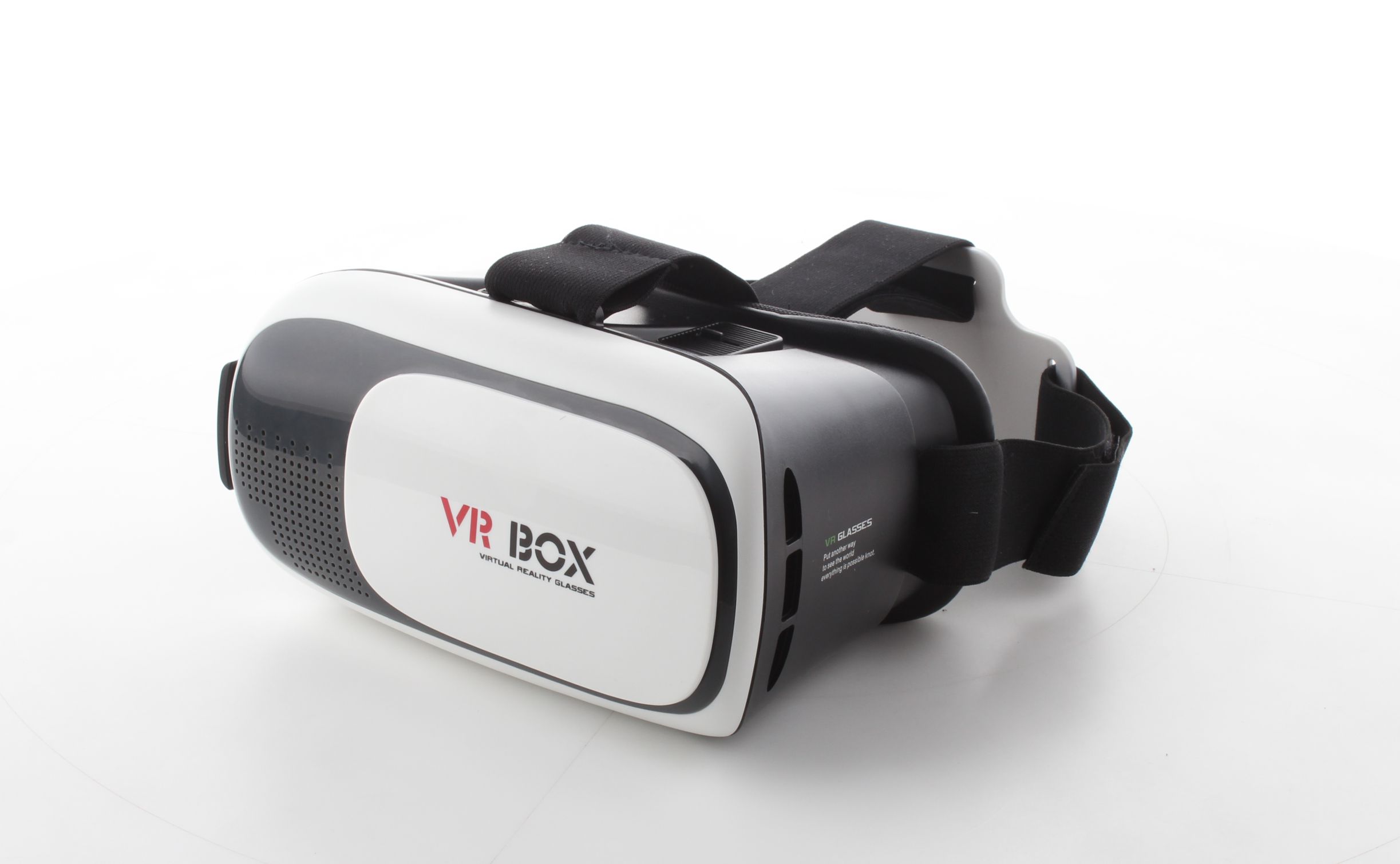 3D окуляри віртуальної реальності VR BOX для Android/IOS від 4.5 до 6 дюймів Чорний з білим (R0028)