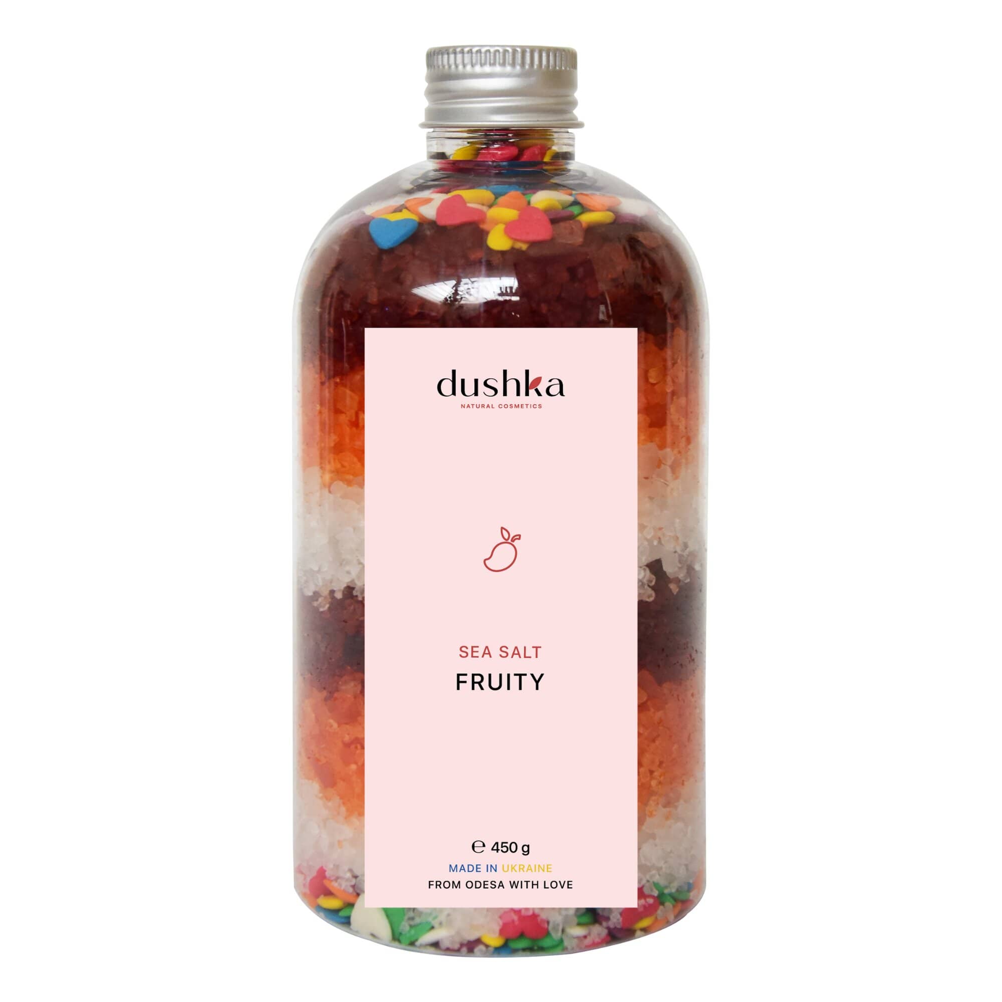 Соль для ванны Dushka Fruity 450 г