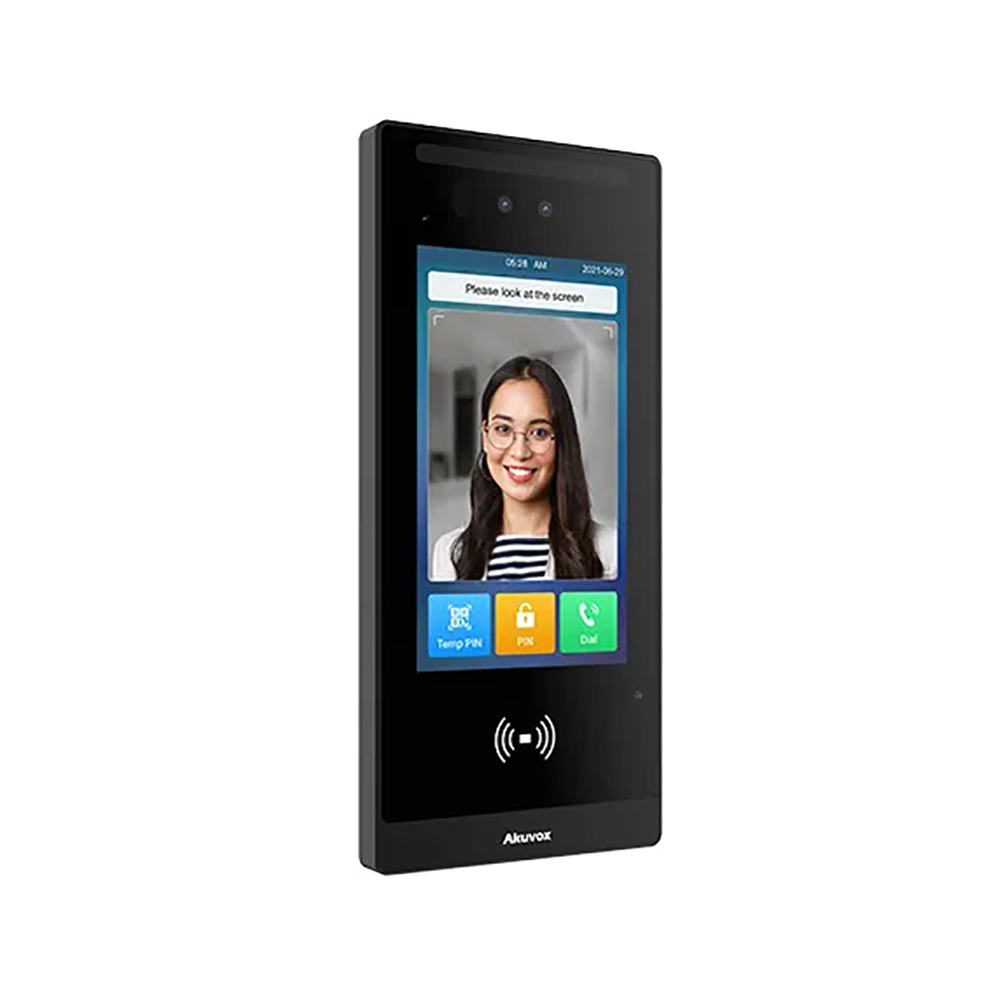 Многоабонентная панель вызовная Akuvox E18C Black