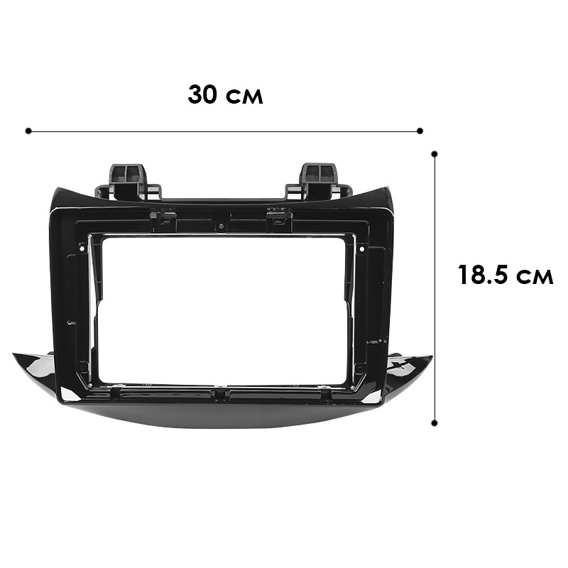 Переходная рамка 9 Lesko Chevrolet Tracker 3 2013-2020 (3181)