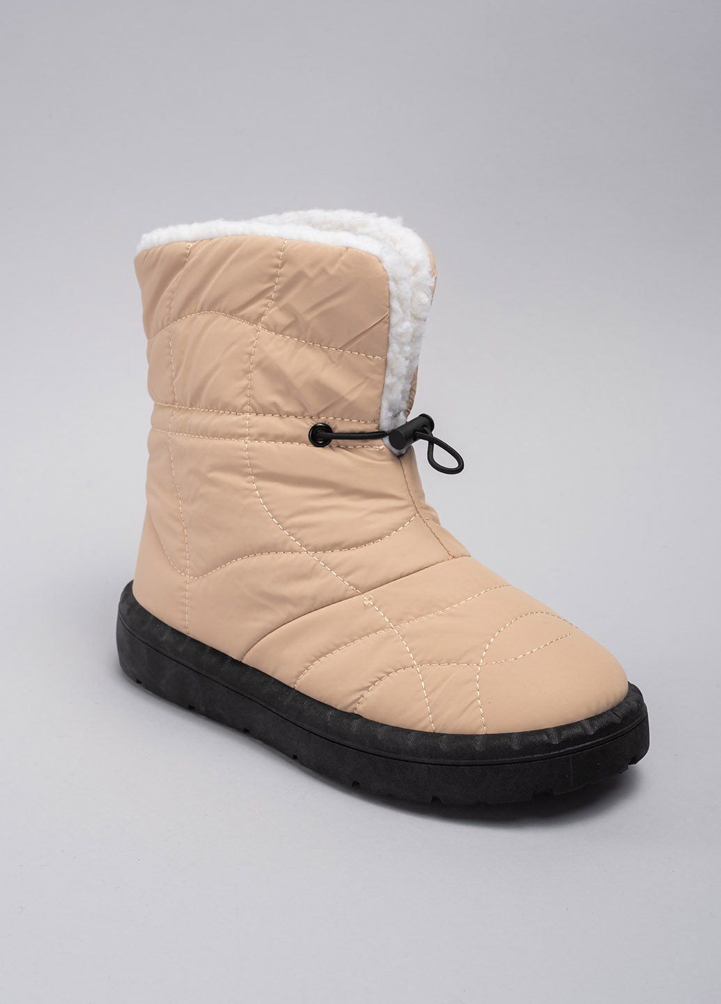 Дутыши женские 342525 р.39 (24,5) Fashion Бежевый