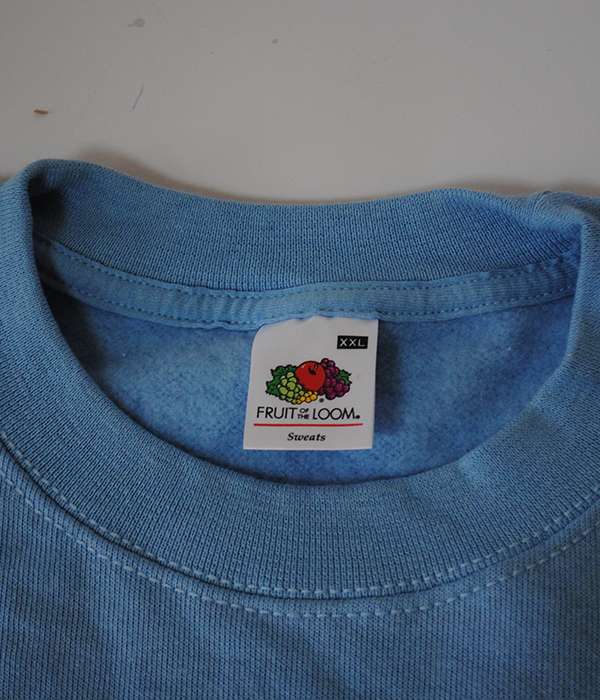 Пуловер Fruit of the loom Classic set-in sweat M Голубой (62-202-0)