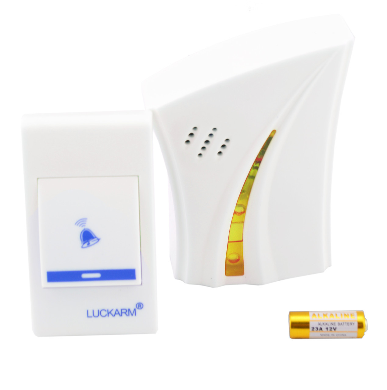 Бездротовий дверний дзвінок Luckarm Intelligent D8610 Yellow (np2_6649)