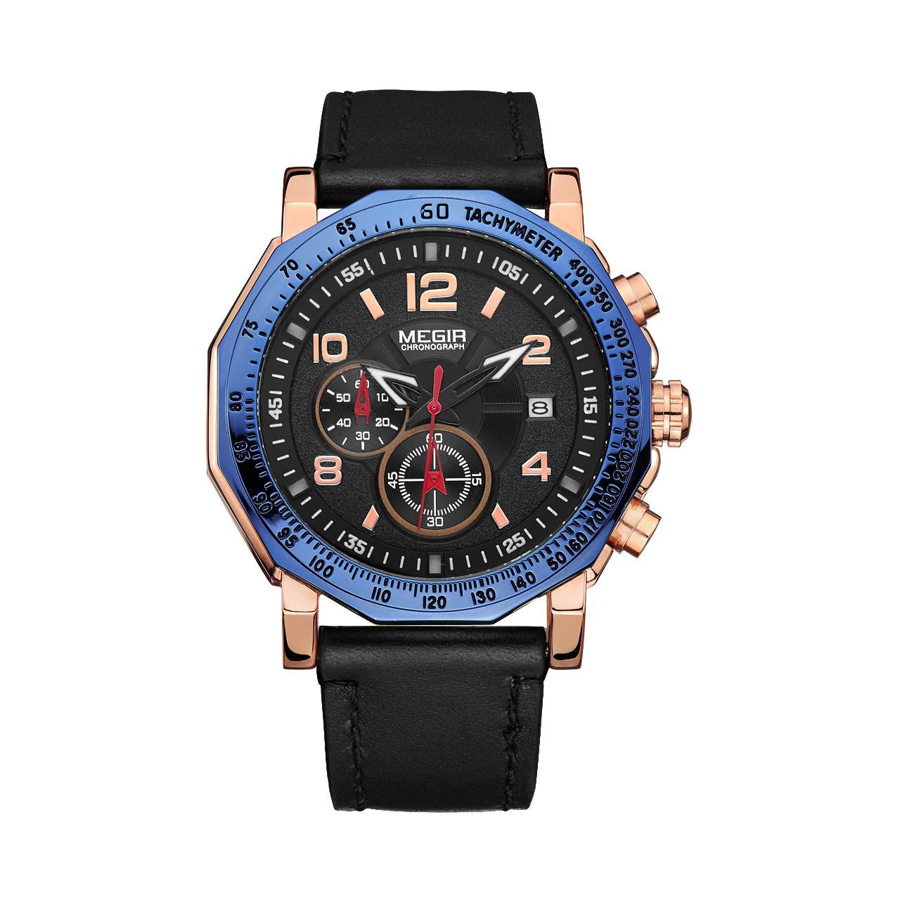 Часы Megir Blue Black MG2048 (ML2048GREBK-1N0)