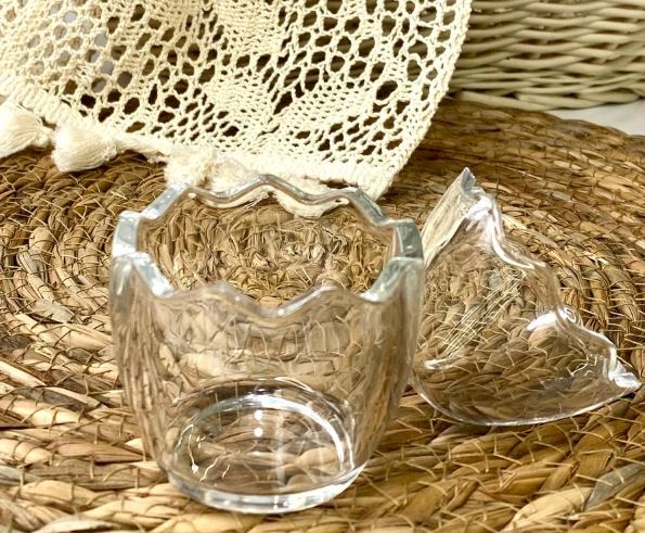 Подставка для яйца стеклянная 6,2х8,5 см Egg bowl OLens 102-259