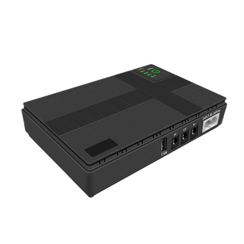 Источник бесперебойного питания для роутера UPS Mini 18W 10400 mAh Черный (DC1018)