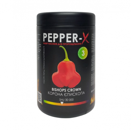 Набір для вирощування гострого перцю Pepper-X Bishops Crown 750 г