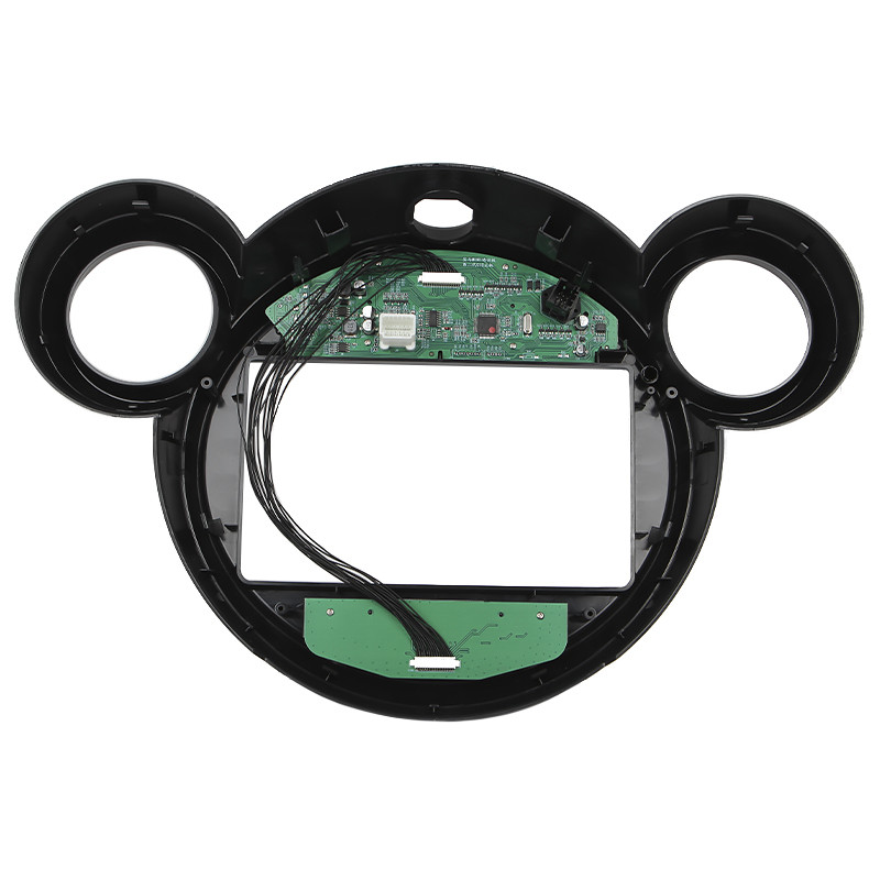 Штатный комплект переходная рамка 9" Lesko BMW Mini 2010-2016 (1234-321) + адаптер питания