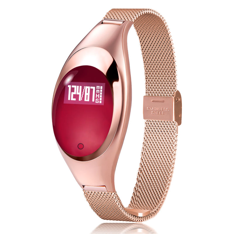 Фитнес-трекер Smart Band Z18 Girl Tonometr Золотой