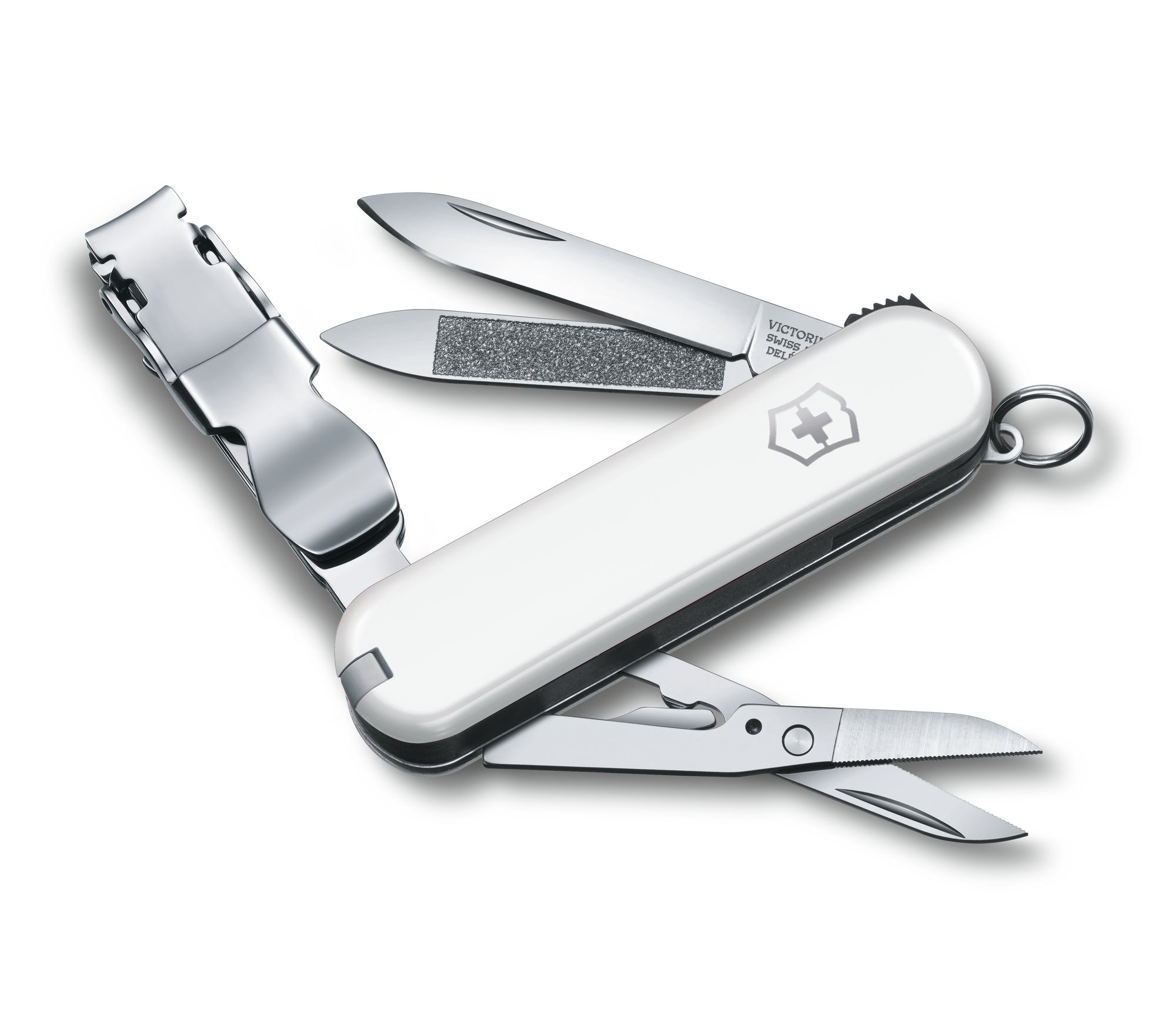 Швейцарський ніж Victorinox NailClip 580 65 мм 8 функцій Білий (0.6463.7)