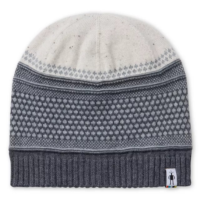 Шапка SmartWool Popcorn Cable Beanie One Size Бело-серый (SW SW011469.H46)