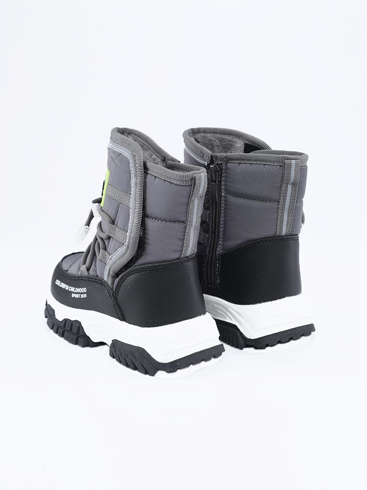 Термосапоги для мальчиков 25 Серый HT kids shoes ЦБ-00231403 (SKT000936538)