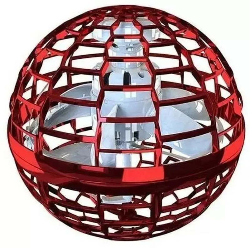 Летающий светящийся шар FlyNova PRO Gyrosphere Красный