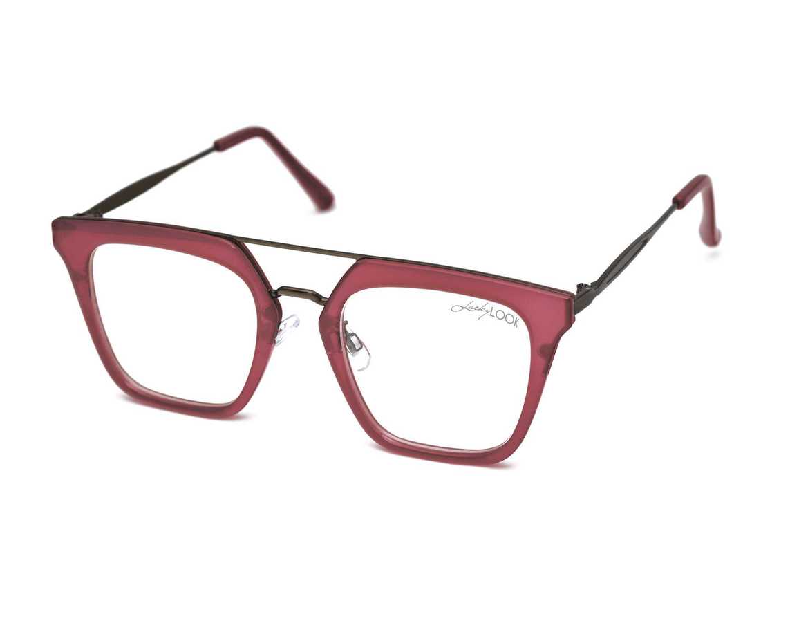 Іміджеві окуляри LuckyLOOK 802-295 Фешн One Size Прозорий