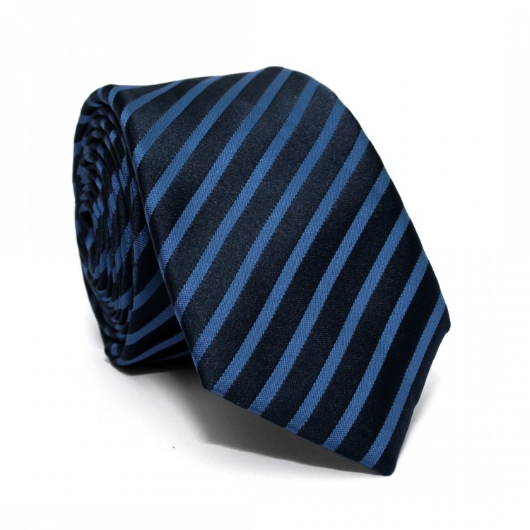 Краватка C&A Чоловічий Темно-Синій У Смужку CA-4096