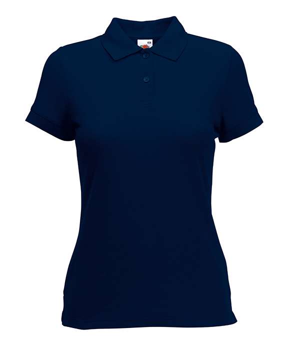 Поло Fruit of the loom 65/35 Polo Lady-Fit L Темно-синий (63-212-0)