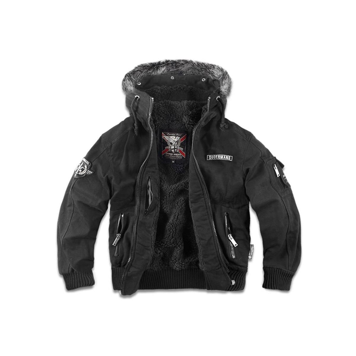 Куртка Dobermans Aggressive KU18BK XL Чорний (KU18BK-XL)