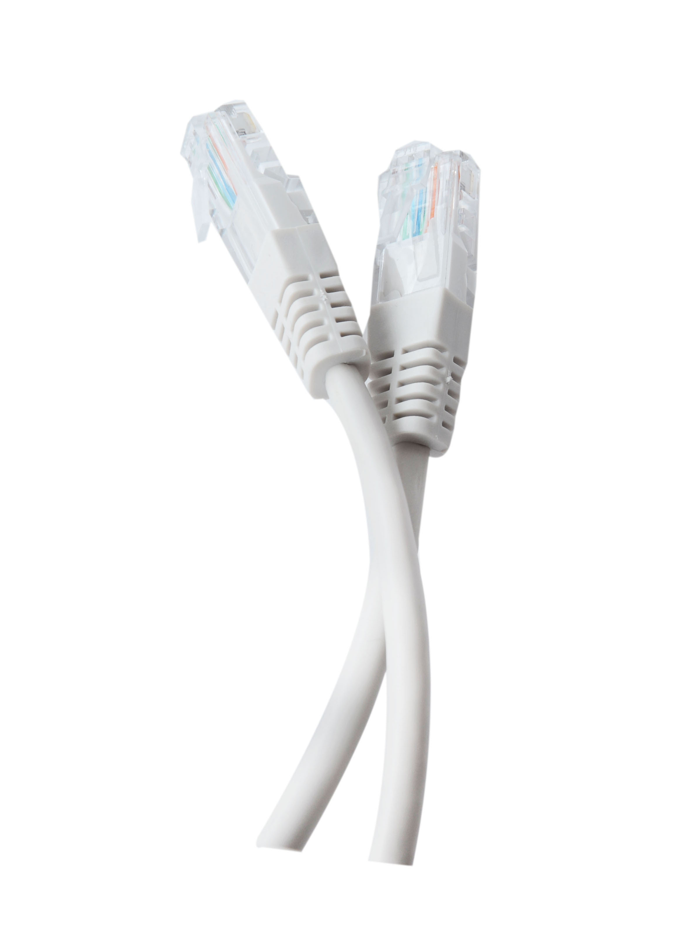 Патч-корд литий Tecro UTP-RJ45-2000 RJ45 Cat.5e 20м сірий