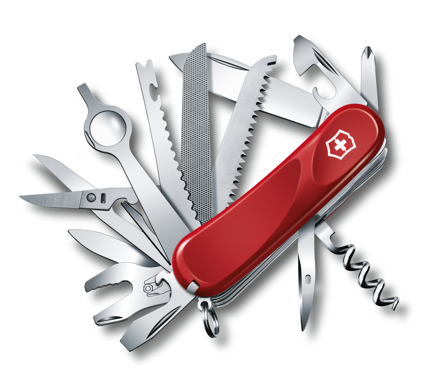 Швейцарський ніж Victorinox Evolution 28 85 мм 24 функцій Червоний (2.5383.E)