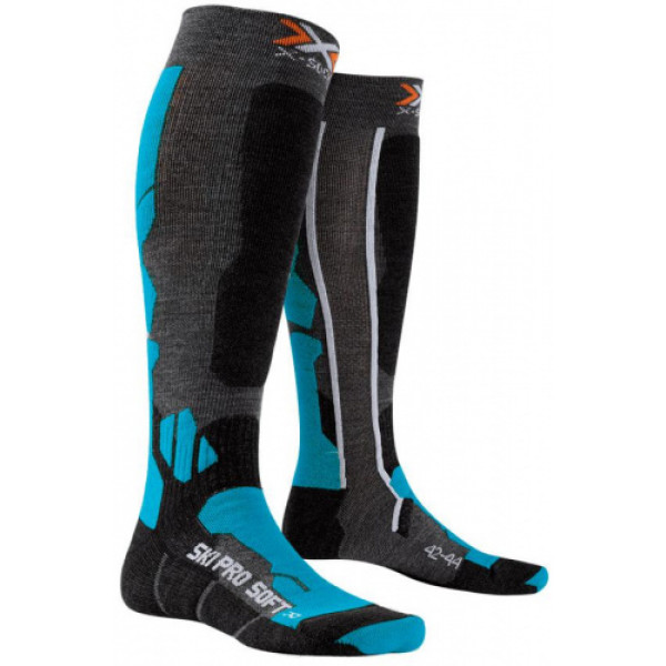 Носки X-Socks Ski Pro Soft 39-41 Черный/Синий (1068-X020414 39-41 G034)