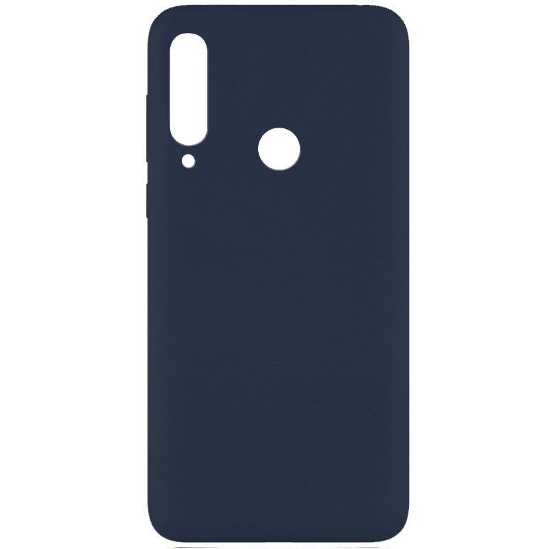 Чохол Silicone Cover Full without Logo (A) для Huawei Y6p (Синій / Midnight blue) 1081087