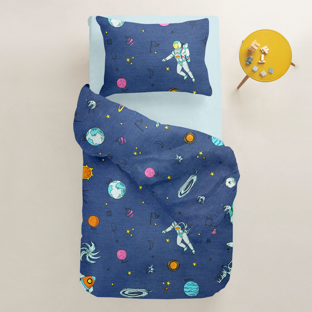 Дитяча наволочка COSAS SPACEMAN 40х60 см Синій