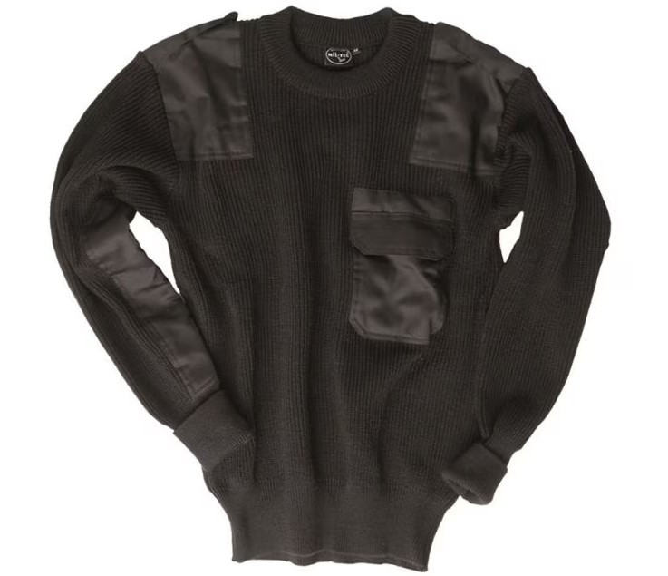 Свитер Mil-Tec Pullover BW Polyacryl 10803002-052 52 Black