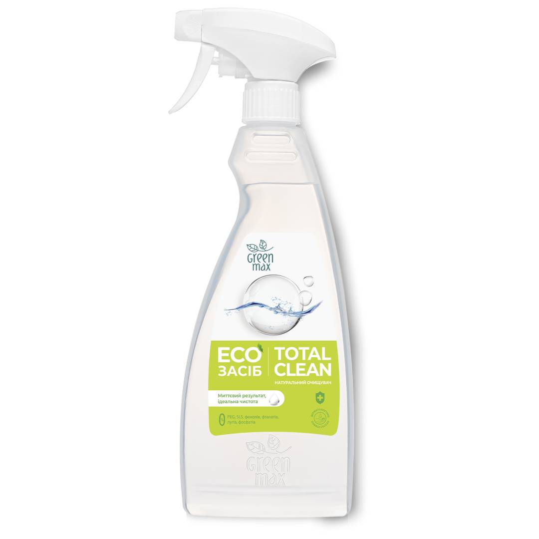 Натуральное средство для очистки поверхностей Green Max Total Clean 500 мл (99101200101)