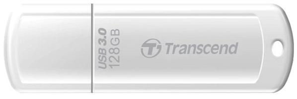 Flash Drive Transcend JetFlash 730 128GB (TS128GJF730) White (6317454)