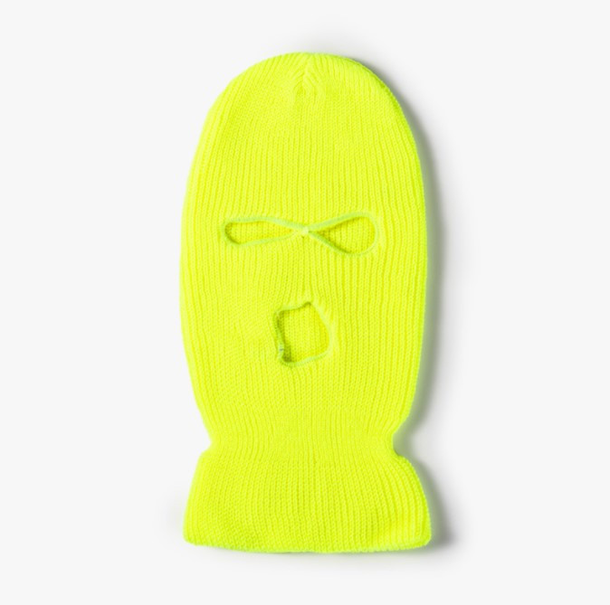 Шапка Маска Jsstore Балаклава One Size Желтый Флуоресцентный