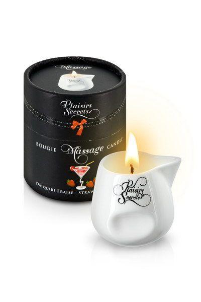Массажная свеча с ароматом Plaisirs Secrets Strawberry Daiquiri 80 мл SO1855
