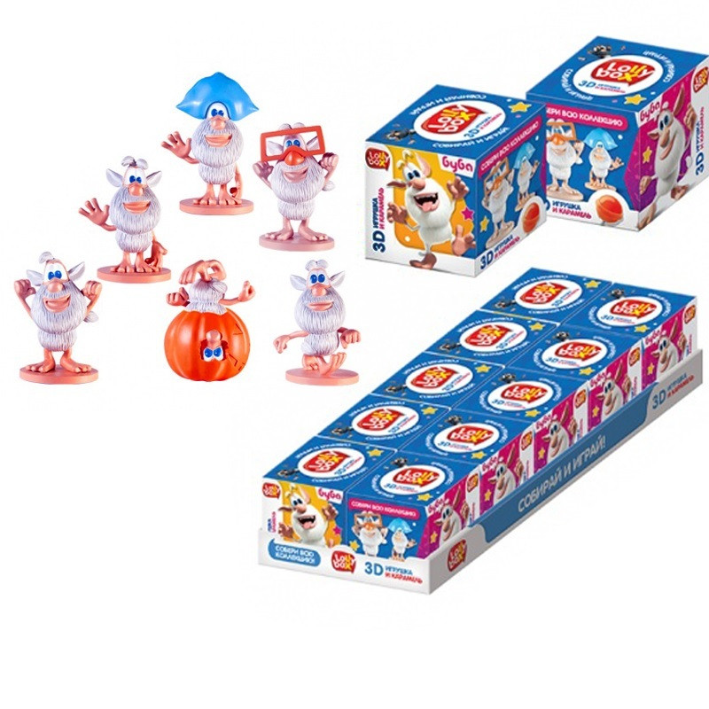 Sweet Box Буба Lolly Box колекційна фігурка з карамеллю