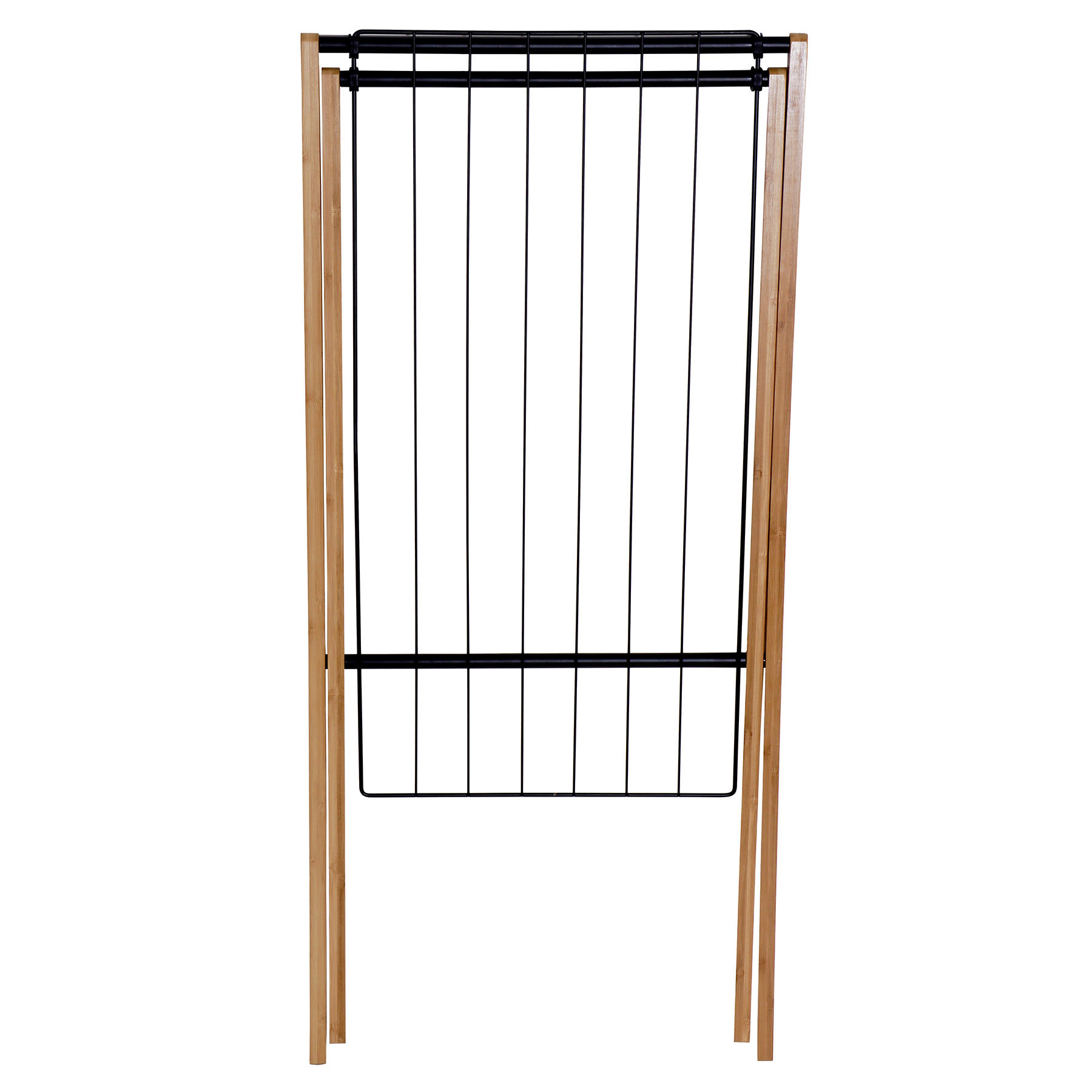 Сушка для белья напольная Casa Si Bamboo Dryer S 800х855х460 мм Черно-коричневый (CS92303W06)