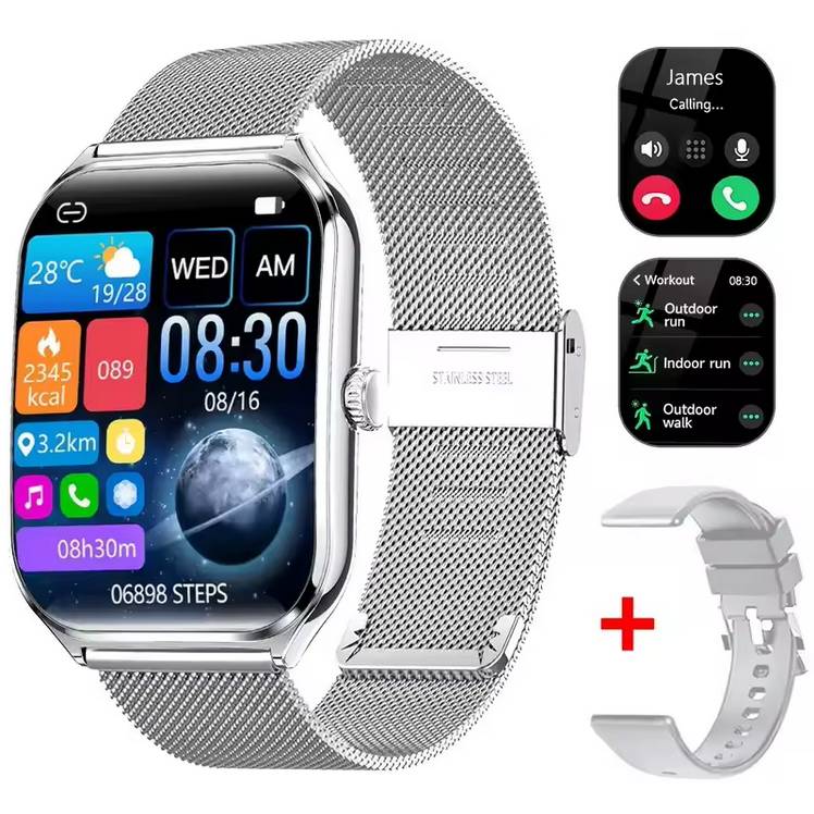 Lemfo FitCloudPro MT61s AMOLED Silver — фото 3