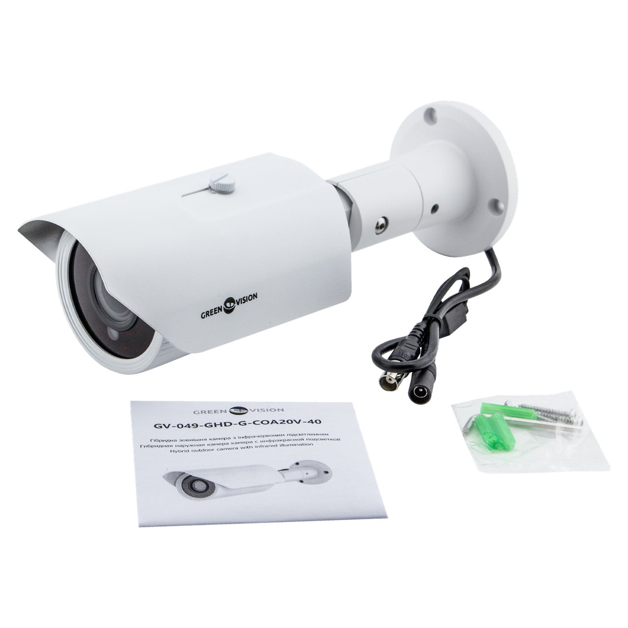 Гибридная наружная камера Green Vision GV-049-GHD-G-COA20V-40 1080Р