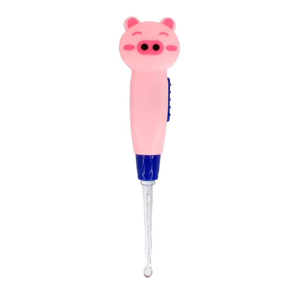 Ушной фонарик для детей Mega Zayka MGZ-0708(Piggy) со сменными насадками