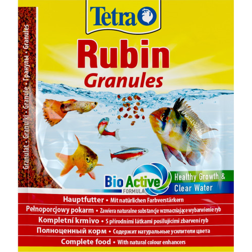 Сухой корм для аквариумных рыб Tetra Rubin Granules в гранулах 15 г (193765)