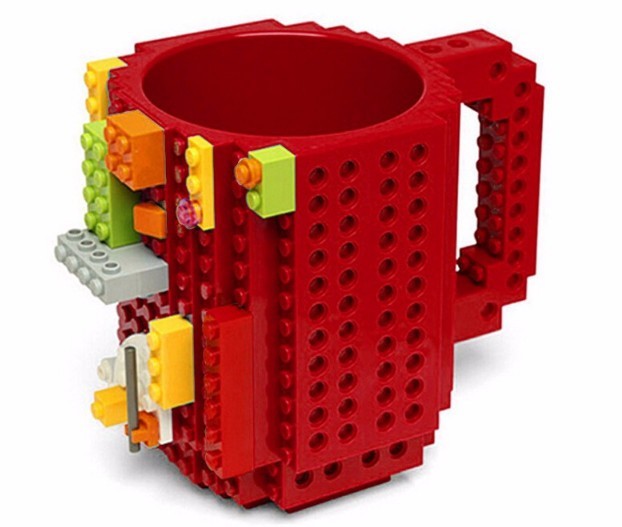 Кружка Лего 350 мл Красный