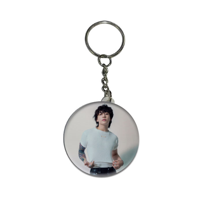 Брелок Bioworld Чон Джонгук (Jungkook, BTS) 4.4 см, різнокольоровий