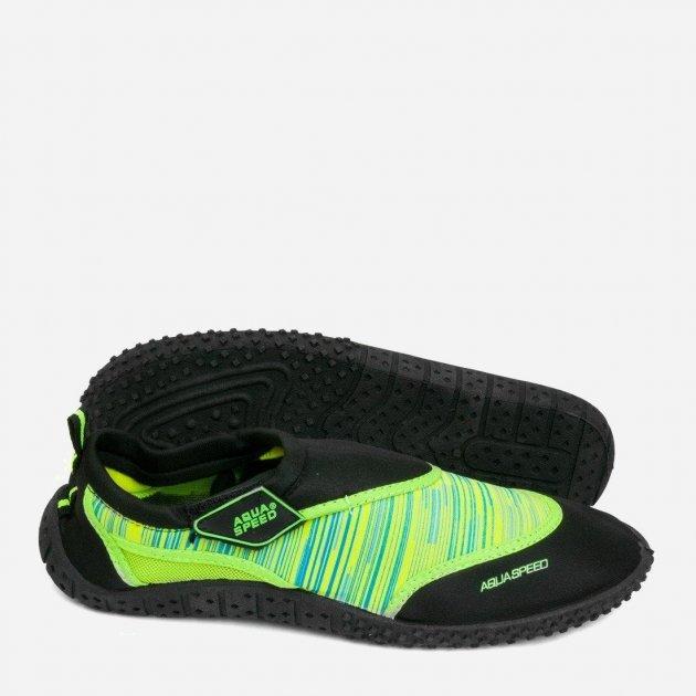 Аквашузы Aqua Speed AQUA SHOE MODEL 2B 6575 черный зеленый 43 673-2B 43