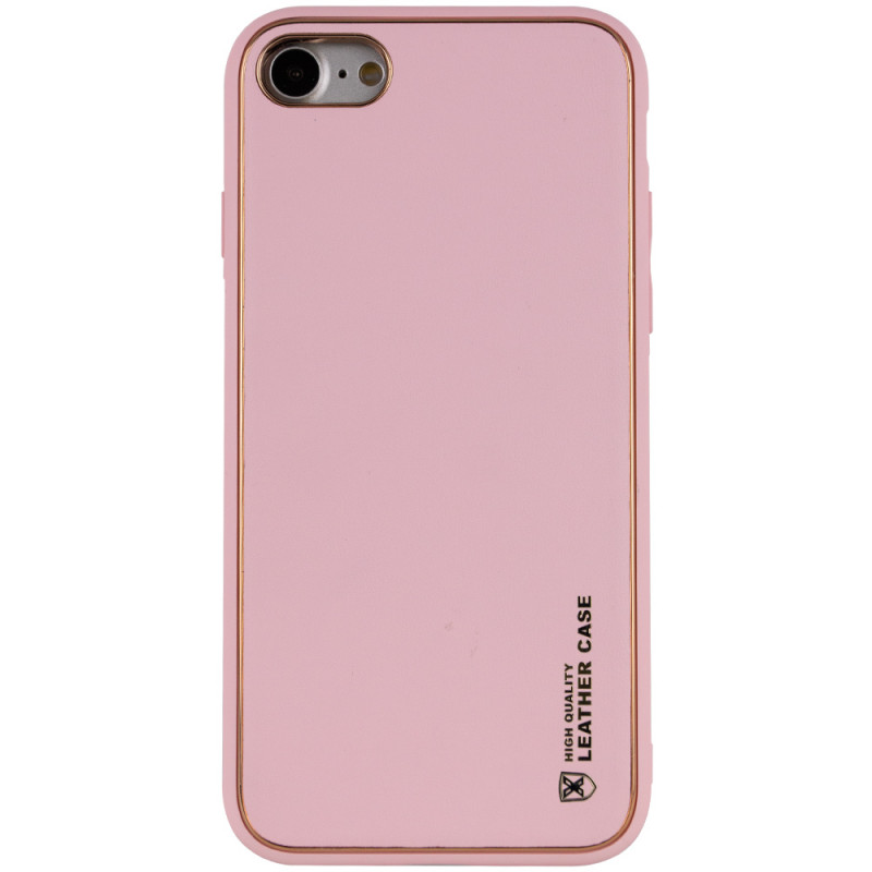 Шкіряний чохол Epik Xshield iPhone SE 2020 Рожевий / Pink (927054)