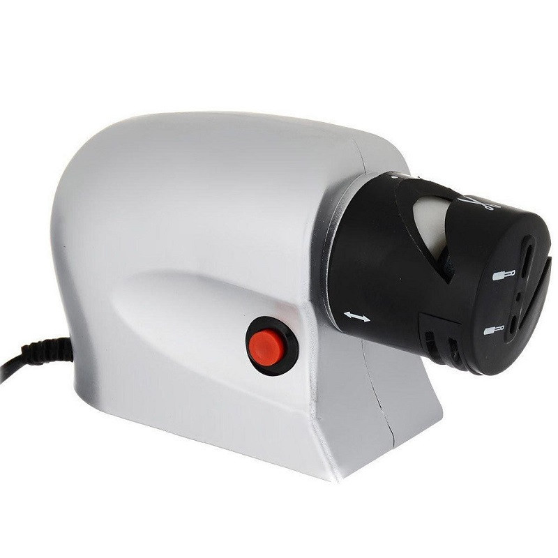 Точилка для ножів та ножиць Sharpener W-46 220В електрична Silver (do061-hbr)