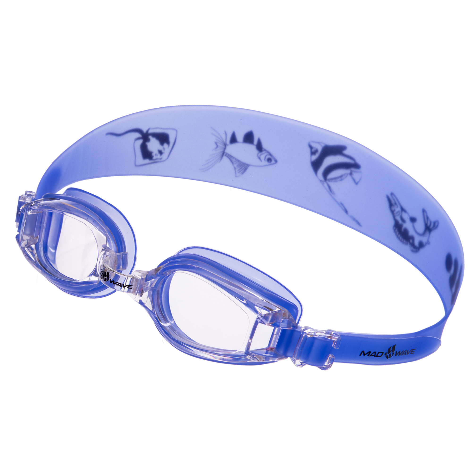 Окуляри для плавання дитячі MadWave M041501 Синій