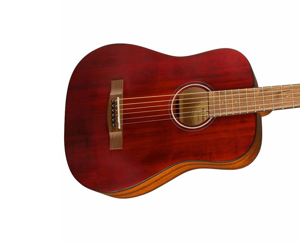 Акустическая гитара Fender FA-15 Steel 3/4 Red WN w/Bag