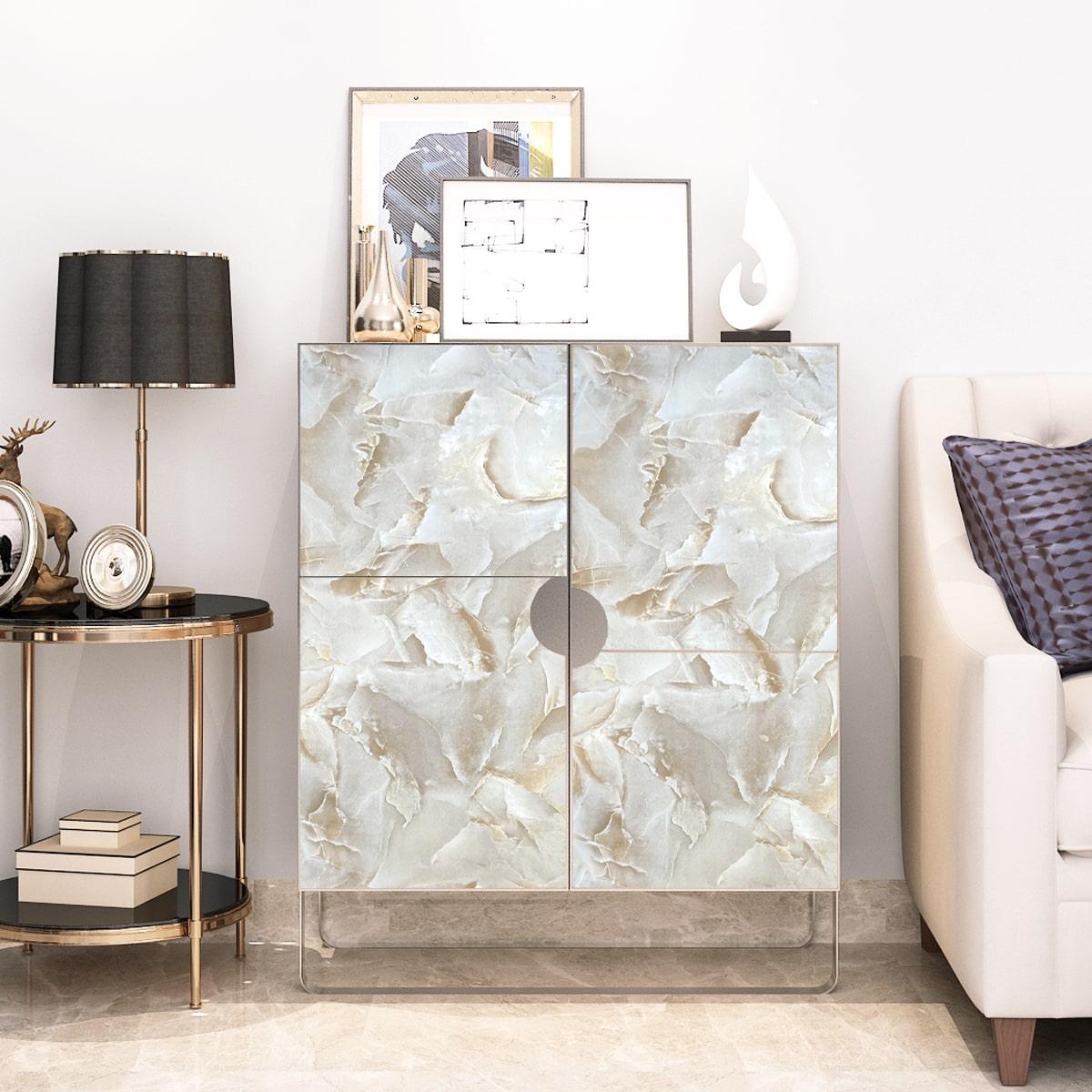 Самоклеюча плівка Sticker Wall SW-00001204 Пісочний мармур 0,45х10м